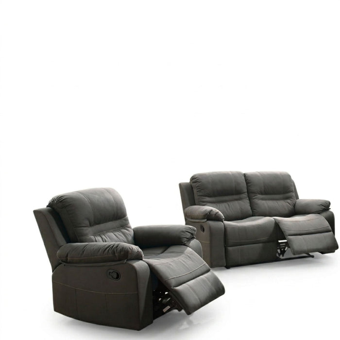 Modern Style Living Room Set With Pillow Arms