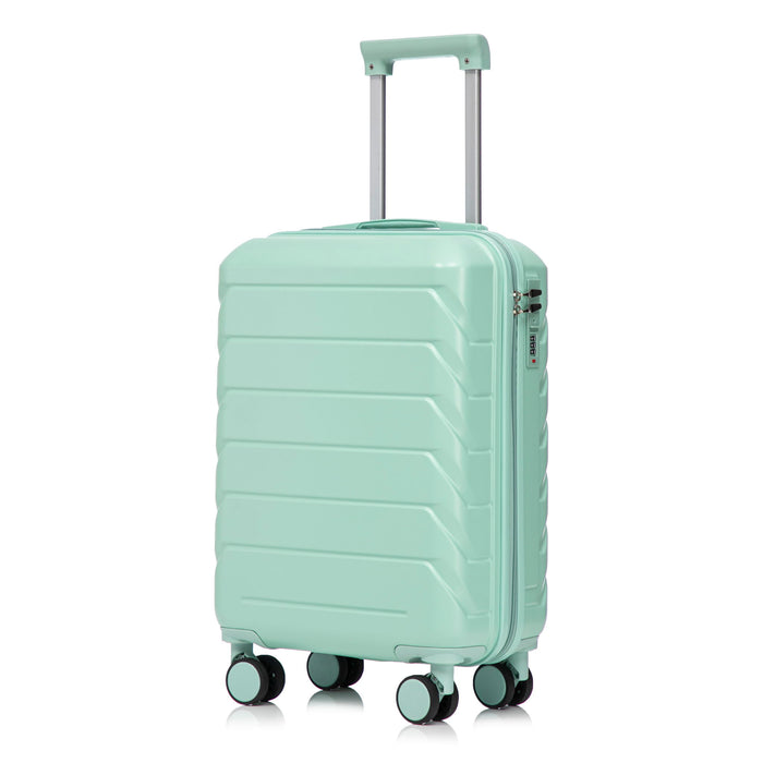 Hard Shell Travel Luggage With Scratch Resistant Surface