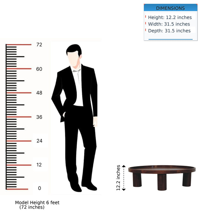 Crescent - Coffee Table - Chestnut