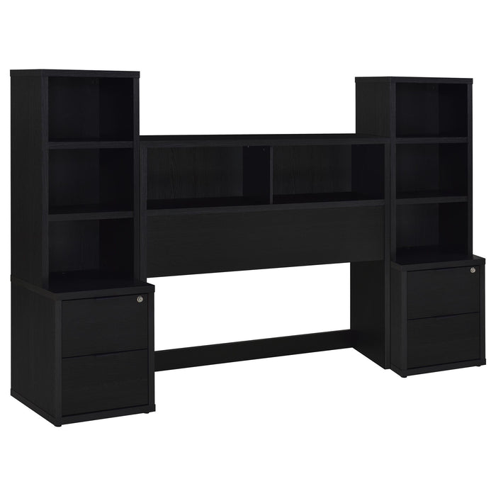 Geary - 3 Piece Bedroom Set With Bookcase Headboard