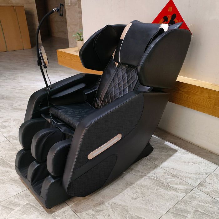 Zero Gravity Massage Chair Recliner, 10 Massage Heads And Full Body Air Pressure - Black