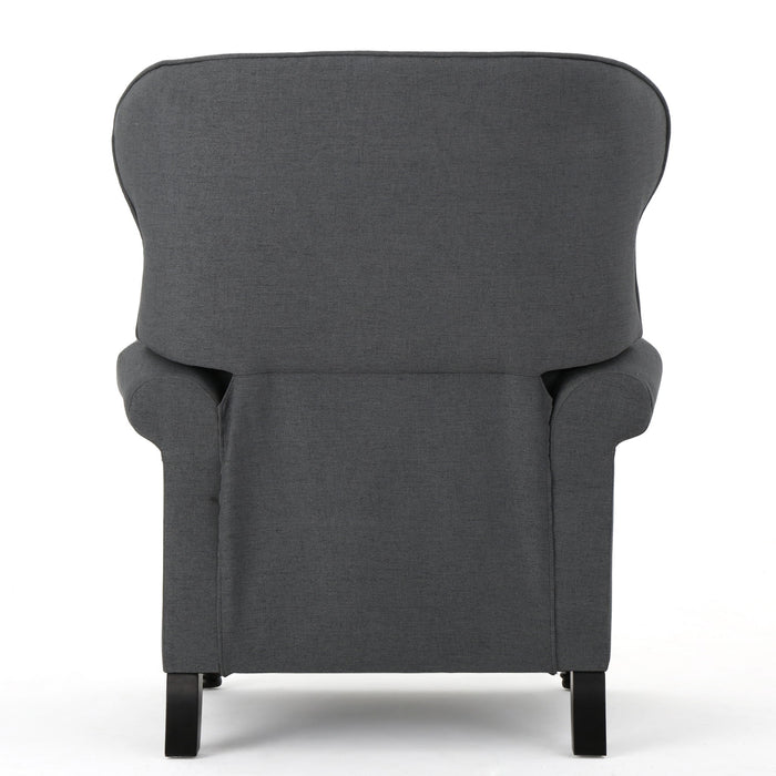 Modern Manual Push Back Recliner Chair