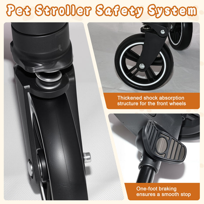 Pet Stroller For Dogs And Cats