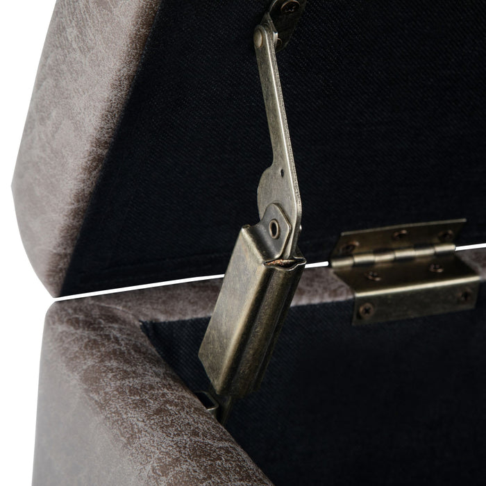 Dover - Upholstered Storage Ottoman Bench