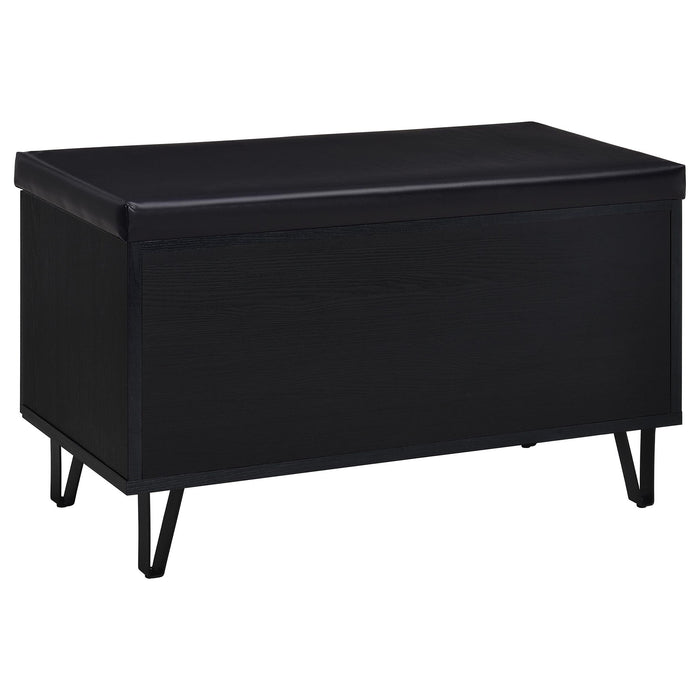 Clackamas - 2 Door Storage Bench With Padded Seat