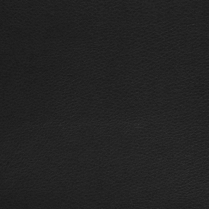 Height Adjustable Rolling Office Chair With Upholstery - Black