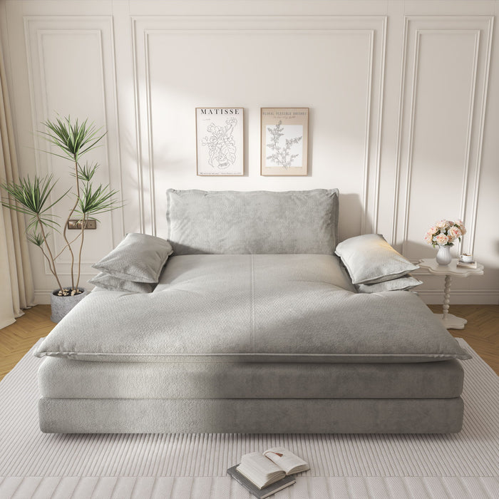 Comfortable Oversized Double Chaise Lounge Chair