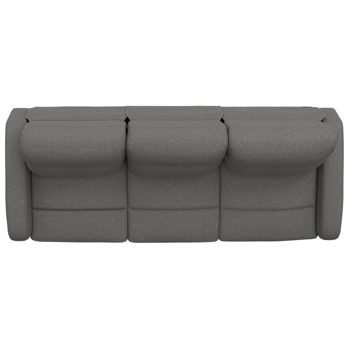 Manual Reclining Sofa With Dual Independent Recliners