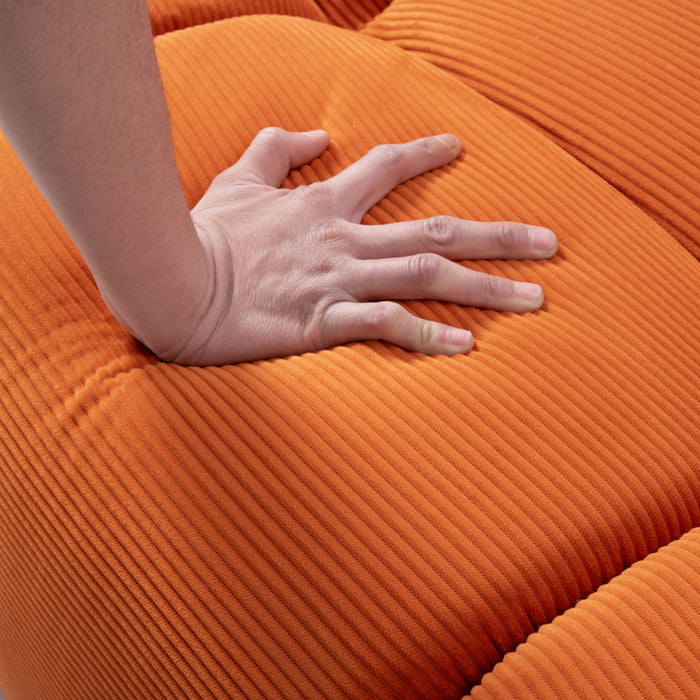 Extra Large Compression Sofa, Cloud Puff Couch For Living Room