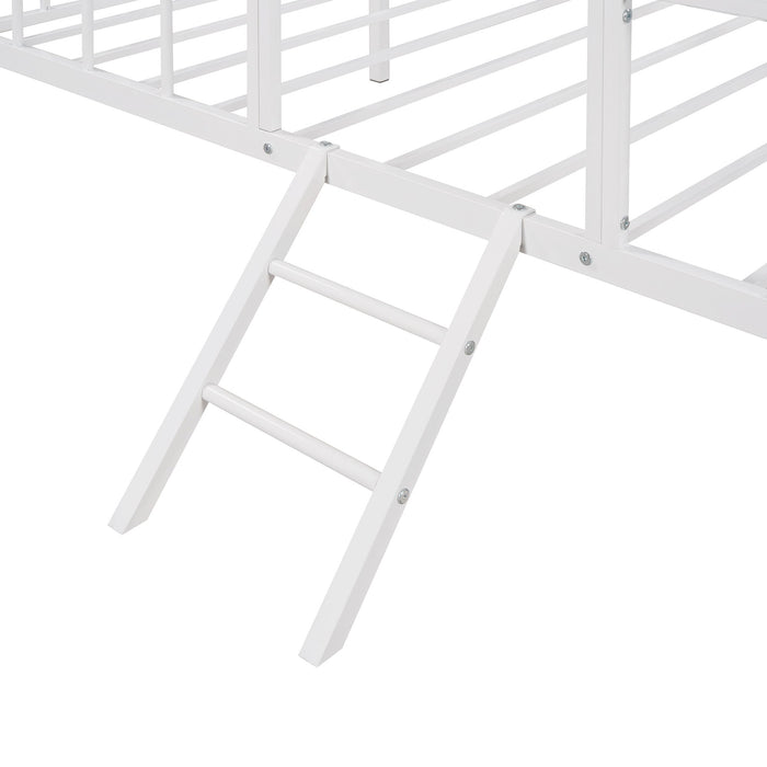 House Bed Frame With Slatted Support, No Box Spring Needed