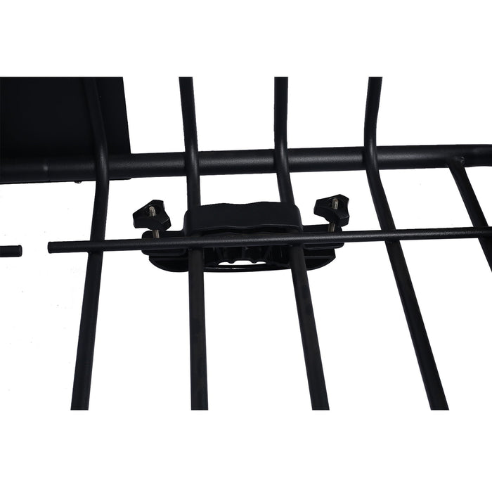 Motoring Rooftop Cargo Carrier Basket Steel, Universal Fit Roof Rack