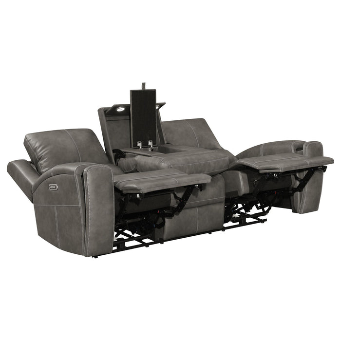 Boyce - Triple Power Reclining Sofa With Independent Headrest