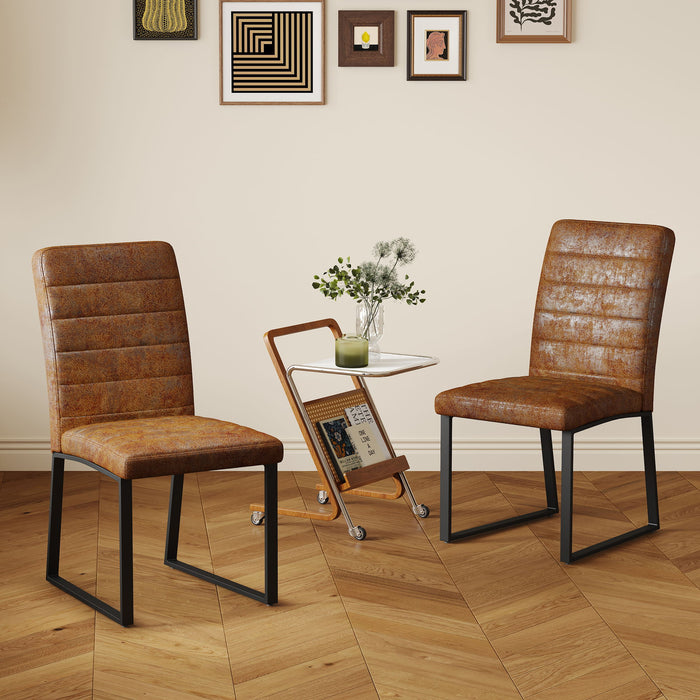 Oversized Square Design Dining Chairs For Home