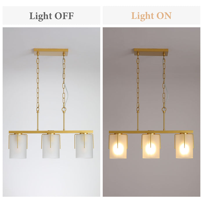 Adjustable Cylindrical Pendant Light