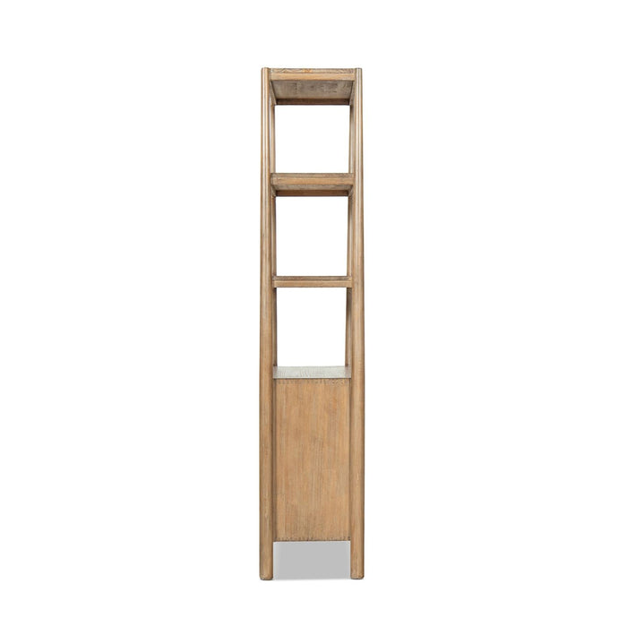 Nolan - Bookcase With Lower Cabinet - Natural