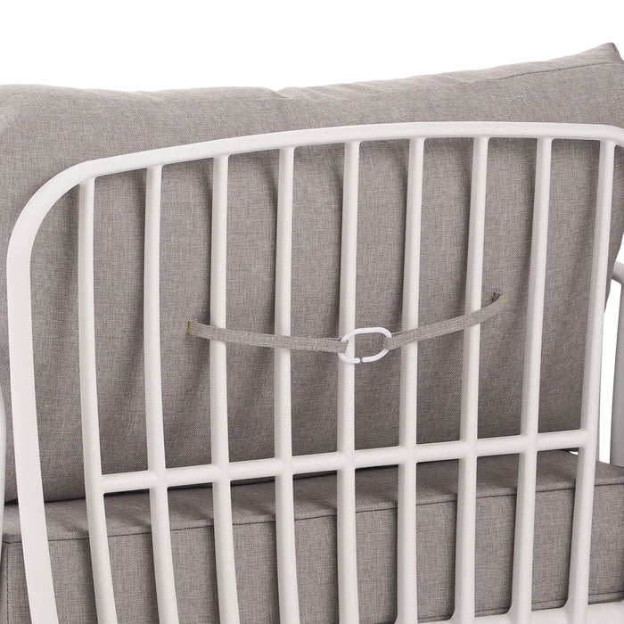 Outdoor Patio Club Chair, Waterproof Thick Cushion Deep Seating