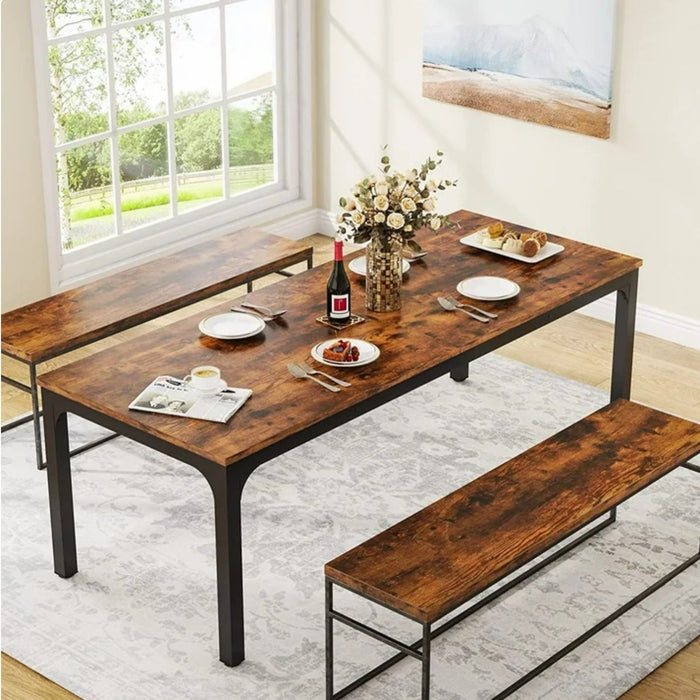 Rectangle Dining Table For 6 - 8 People