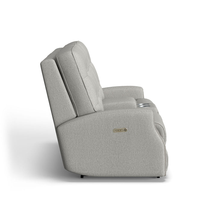 Devon - Reclining Loveseat, Nailhead Trim