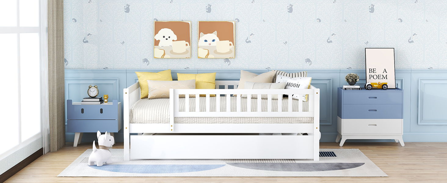 Multi Functional Wooden Daybed Bed