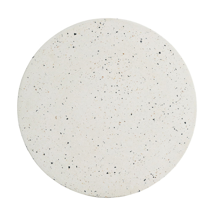 Terrazzo - Outdoor Side Table - White