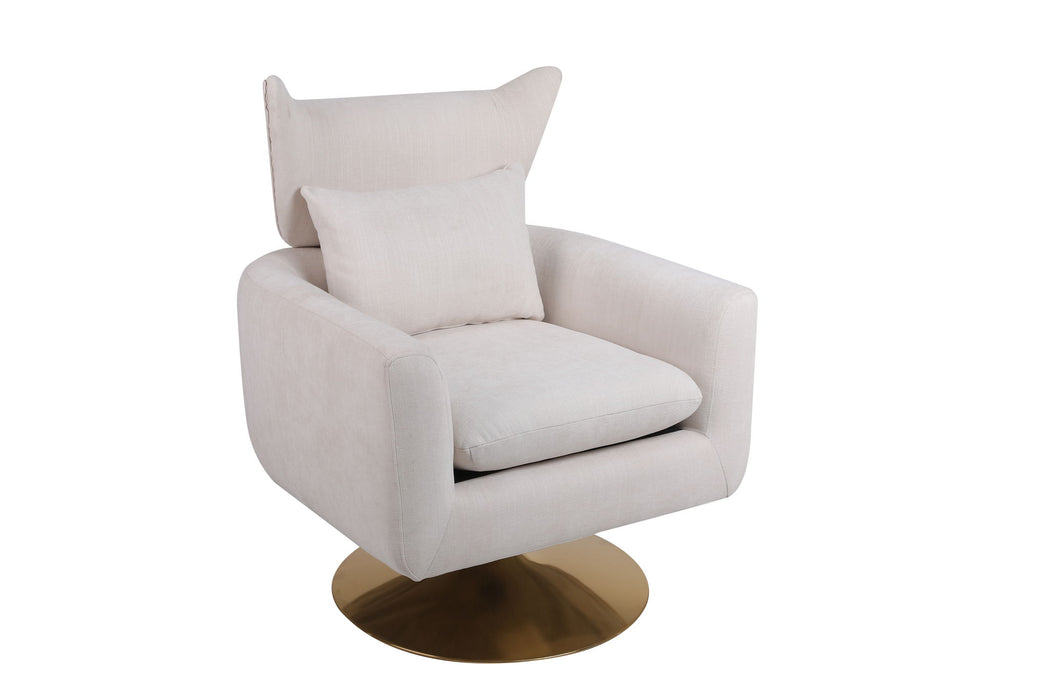 Classic Mid-Century 360 Degree Swivel Accent Chair