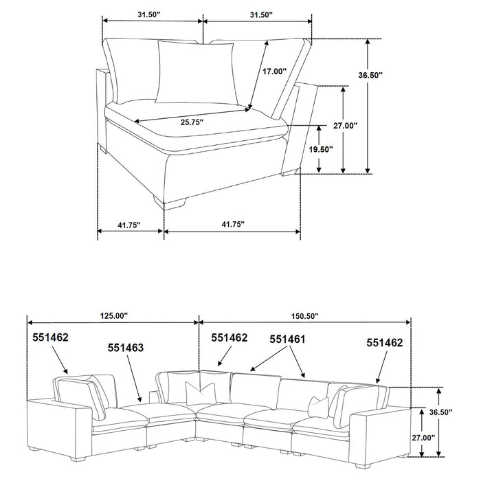 Ridgemont - Sectional Sofa