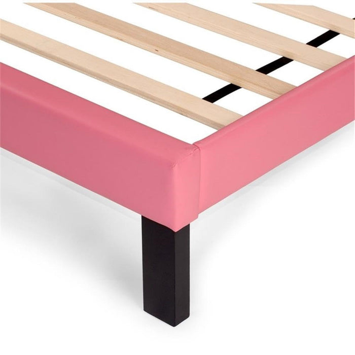 Simple Upholstered Bed