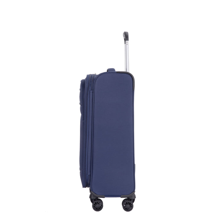 3 Piece Luggage Sets, Softshell Suitcase Spinner Wheels