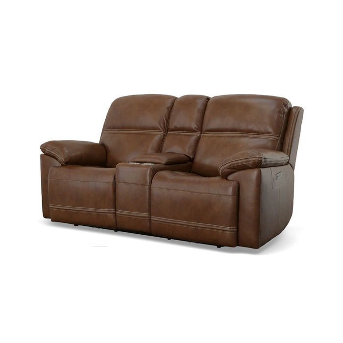 Jackson - Power Reclining Loveseat With Console & Power Headrests