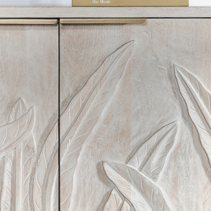 Ledro - Wood 4 Door Buffet