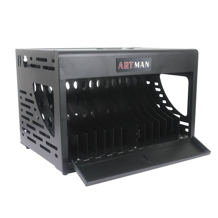 16 Bay Charging Cabinet For Laptop book, Locking Charging Station