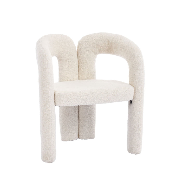 Coolmore Contemporary Designed Accent / Dining Chair With Armrests