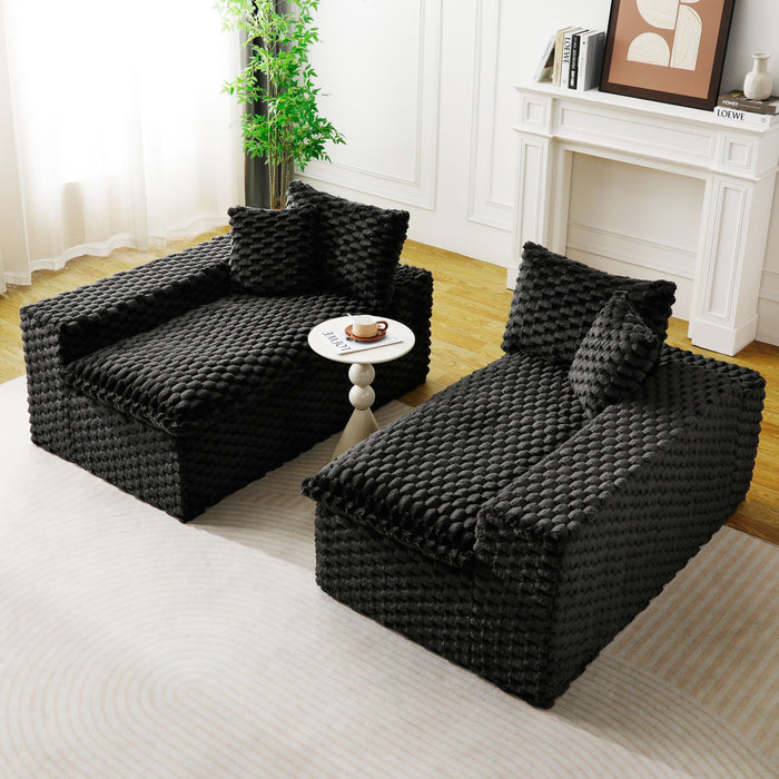 Multifunctional Sofa, Side-By-Side Or Facing Each Other