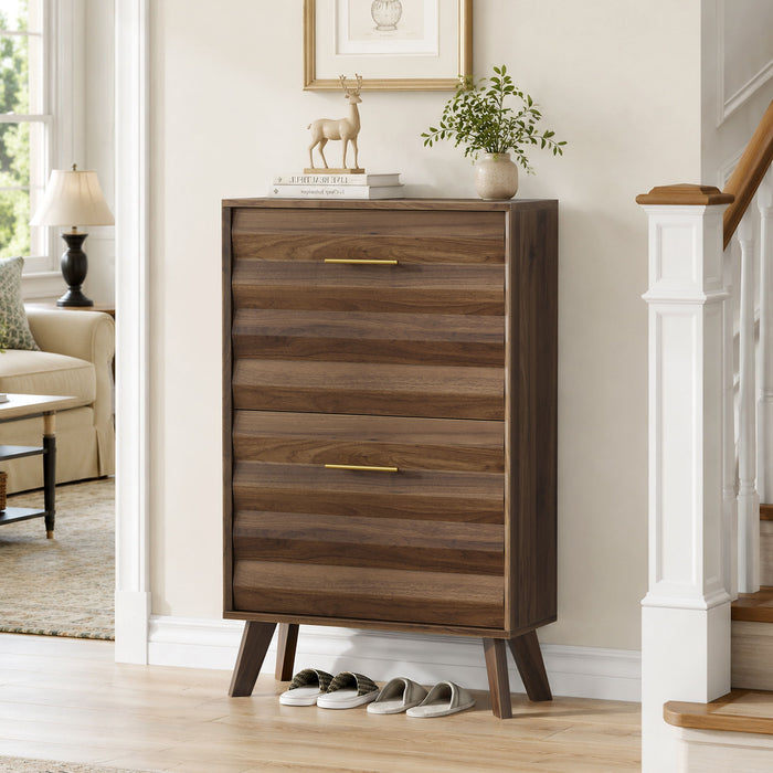 Flip Top Shoe Cabinet