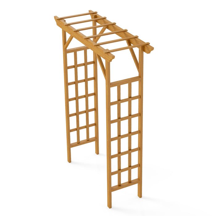Wedding Arbor With Trellis Design