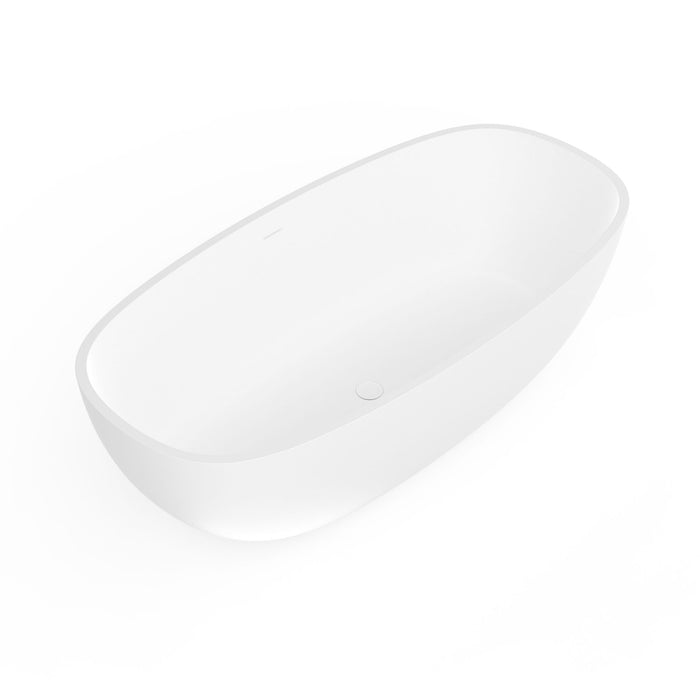 Freestanding Bathroom Bathtub With Ergonomic Design