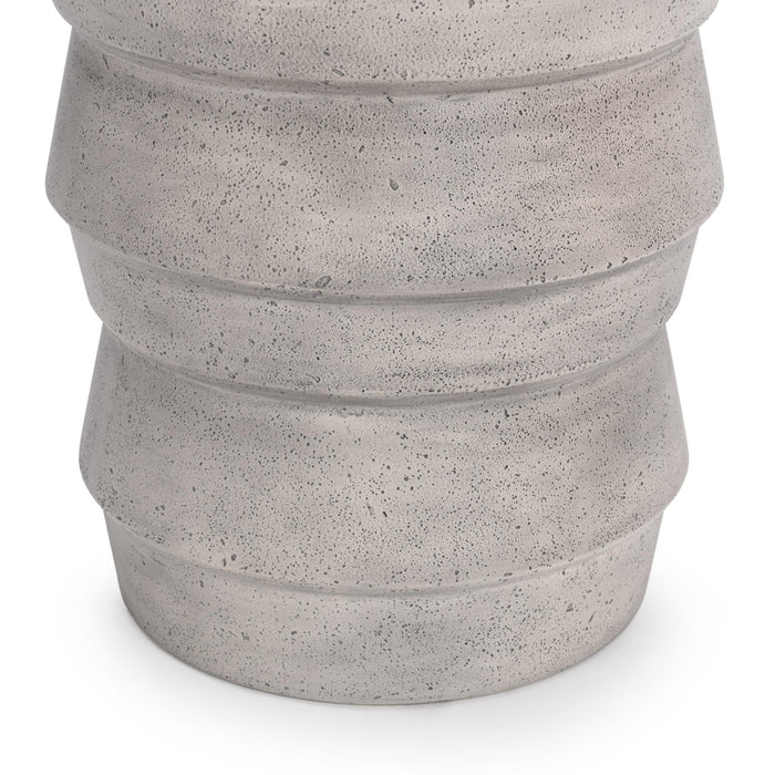 Anora - Outdoor Accent Table - Light Gray