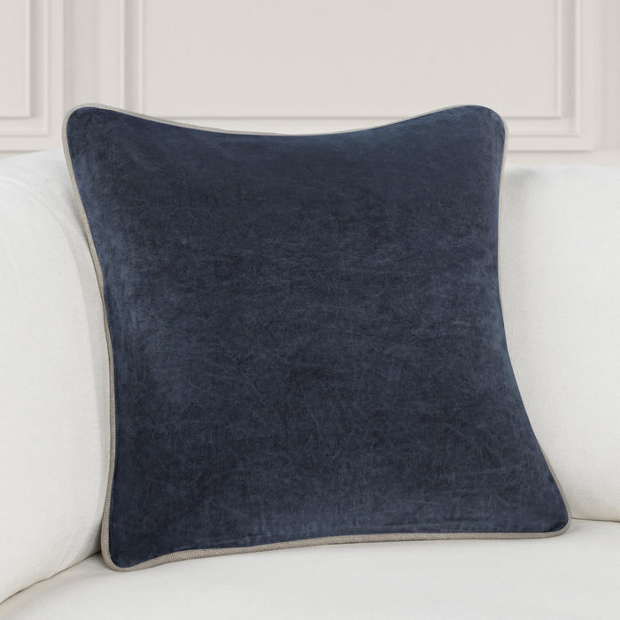 Heirloom Velvet - SLD Pillow - Blue