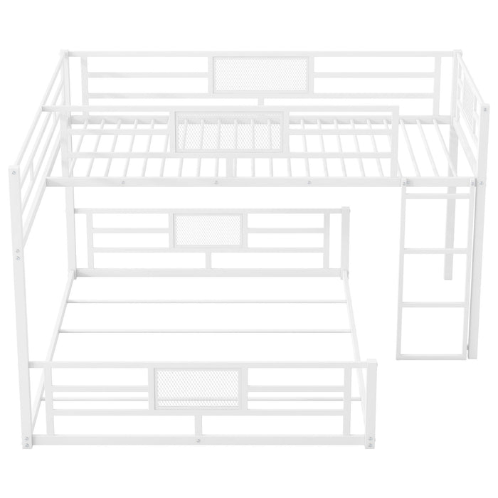 L-Shaped Bunk Bed & Safety Guaranteed