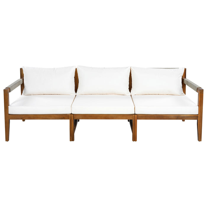 3 Piece Outdoor Sectional Sofa Set