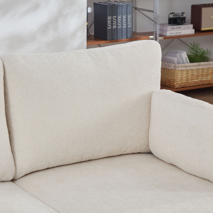 Modern Aesthetic Wide Sofa Bed