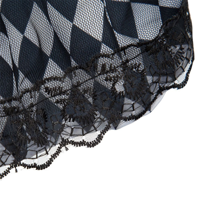 Halloween Sitting Witch Decor - Black