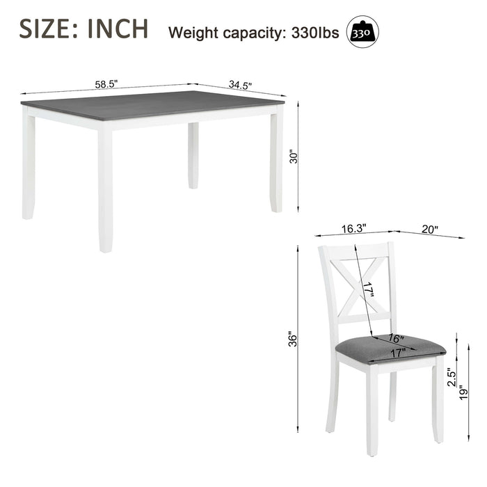 Kitchen Dining Set, Rectangular Dining Table
