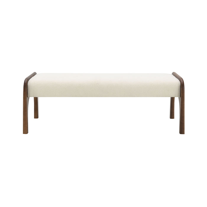 Modern Upholstered Long Bench For Kitchen