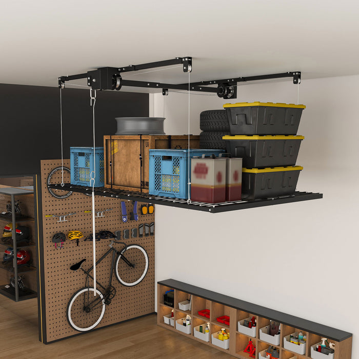 Overhead Garage Storage Rack