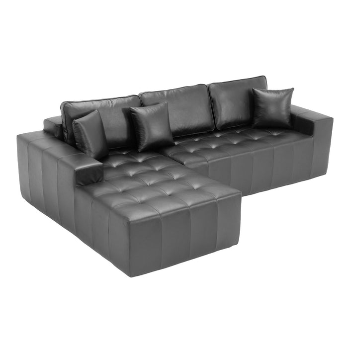 L - Shaped Corner Chaise Sofa Bed