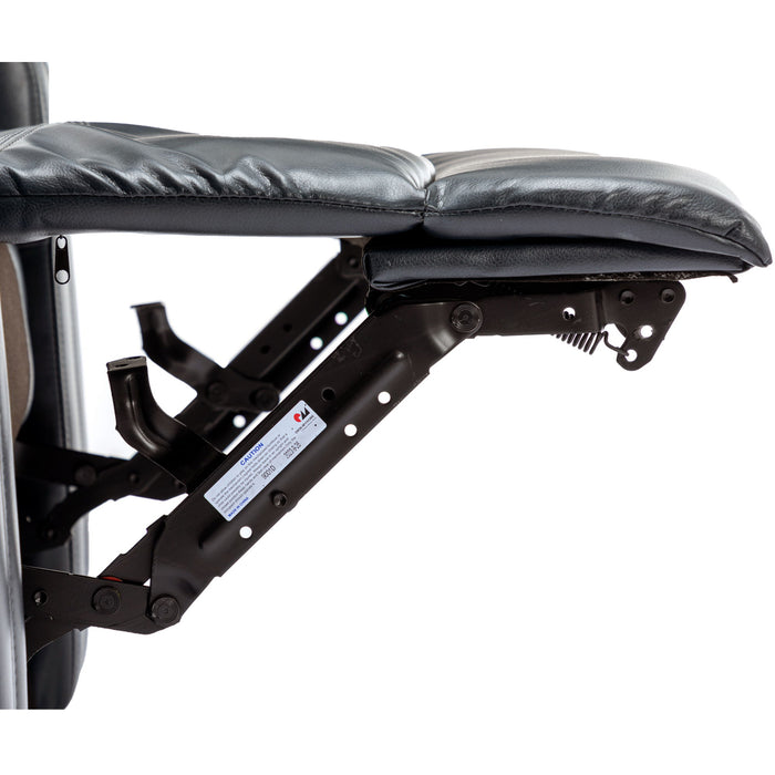 Power Recliner Theater Chair With Cooling Cup Holder, Bluetooth Speaker, LED Lights, USB Ports