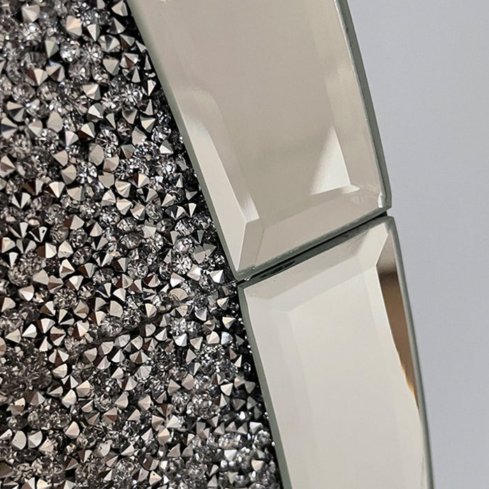 Round Wall Mirror - Silver
