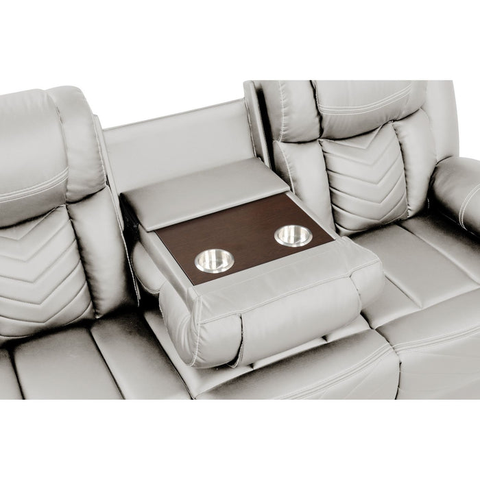 Challenger - LED Power Recliner Sofa