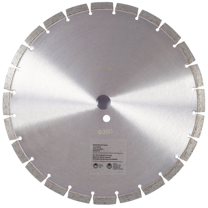 Industrial 52Cc 2 Stroke Gas Powered Concrete Cut Off Saw With Blade Steel - Red